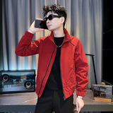 312A-J603-P98控145春季新款社会小伙夹克外套男潮流韩版上衣C，男装夹克，星座312A