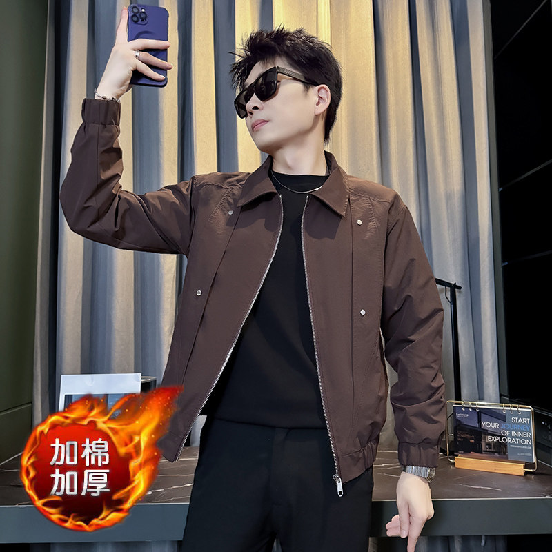 312A-J541-8P108控148秋季新款社会小伙夹克外套男潮流上衣C,男装夹克,星座312A