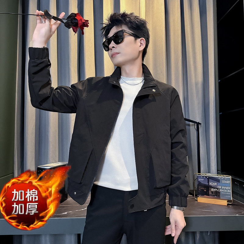 312A-J545-8P108控148秋季新款社会小伙夹克外套男潮流上衣A,男装夹克,星座312A