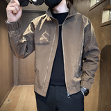 312A-J523-P98控138秋季新款社会小伙夹克外套男潮流韩版上衣B，男装夹克，星座312A