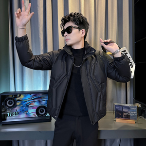 312A-M08-P138控178  冬季男士潮牌棉衣外套韩版潮流夹克棉袄W图片