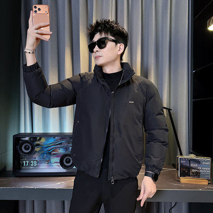 312A-M10-P138控178  冬季男士潮牌棉衣外套韩版潮流夹克棉袄D