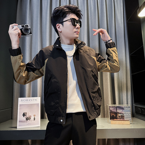 312A-J507-P98 控138 新款社会小伙夹克外套男潮流韩版上衣C图片