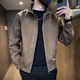 312A-J523-P98控138秋季新款社会小伙夹克外套男潮流韩版上衣B，男装夹克，星座312A