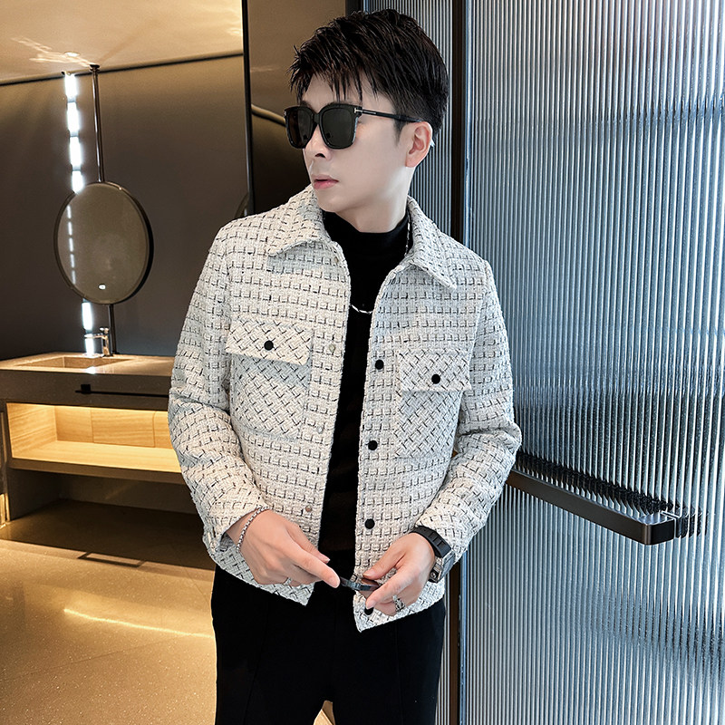 312A-2373-P130控168秋季新款社会小伙夹克外套男潮流韩版上衣D,男装夹克,星座312A