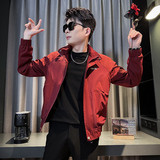 312A-J505-P98控138春季新款社会小伙夹克外套男潮流韩版上衣A，男装夹克，星座312A