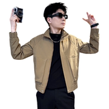 312A-J518-P98控138秋季新款社会小伙夹克外套男潮流韩版上衣C，男装夹克，星座312A