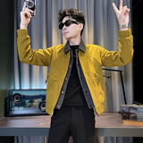 312A-J601-P108控155春季新款社会小伙夹克外套男潮流韩版上衣A，男装夹克，星座312A