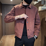 312A-J519-P98控138秋季新款社会小伙夹克外套男潮流韩版上衣B，男装夹克，星座312A