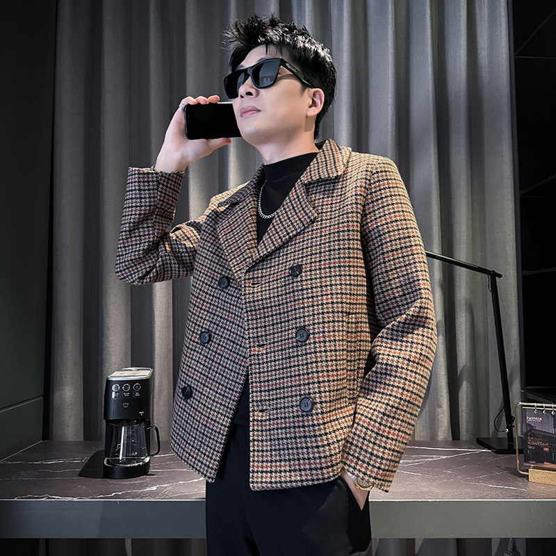 312A-J530-P130控170秋季新款社会小伙夹克外套男潮流韩版上衣B,男装夹克,星座312A