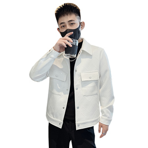 312A-2282-P120 控165 秋冬社会小伙夹克外套男休闲潮流韩版上衣W图片