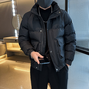 312A-8836-P138控178  冬季男士潮牌棉衣外套韩版潮流夹克棉袄A图片