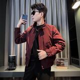 312A-J501-P98控138春季新款社会小伙夹克外套男潮流韩版上衣B，男装夹克，星座312A