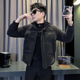 312A-M05-P138控178冬季男士潮牌棉衣外套韩版潮流夹克棉袄D，男装夹克，星座312A