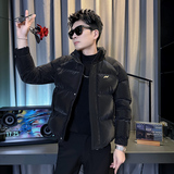 312A-M07-P138控178冬季男士潮牌棉衣外套韩版潮流夹克棉袄A，男装夹克，星座312A