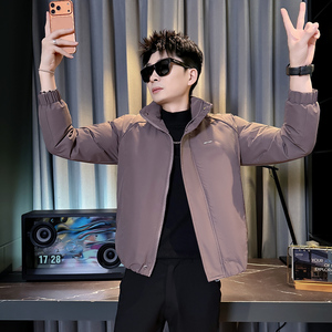 312A-M11-P138控178  冬季男士潮牌棉衣外套韩版潮流夹克棉袄Q图片