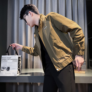 312A-J505-P98 控138 春季新款社会小伙夹克外套男潮流韩版上衣Q图片