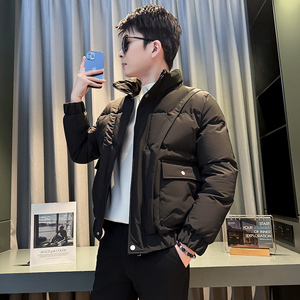 312A-6620-P138控178  冬季男士潮牌棉衣外套韩版潮流夹克棉袄D图片