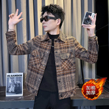 312A-S53-8P140控180秋冬季新款社会小伙夹克外套男潮流上衣A，男装夹克，星座312A