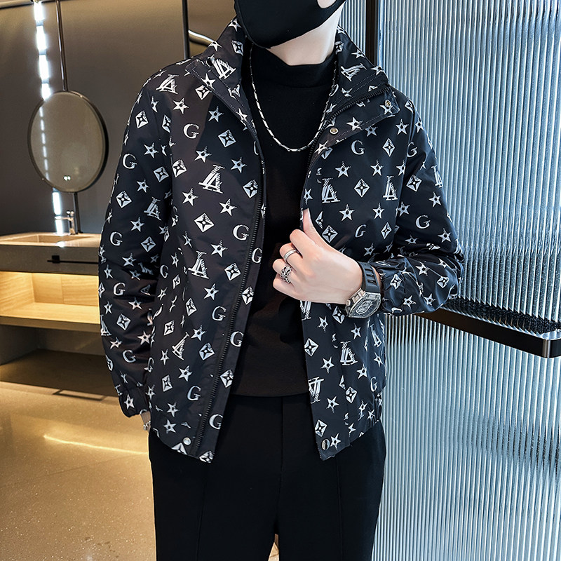 312A-2371-P98控138秋季新款社会小伙夹克外套男潮流韩版上衣A,男装夹克,星座312A