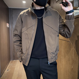 312A-J517-P98控138秋季新款社会小伙夹克外套男潮流韩版上衣C，男装夹克，星座312A