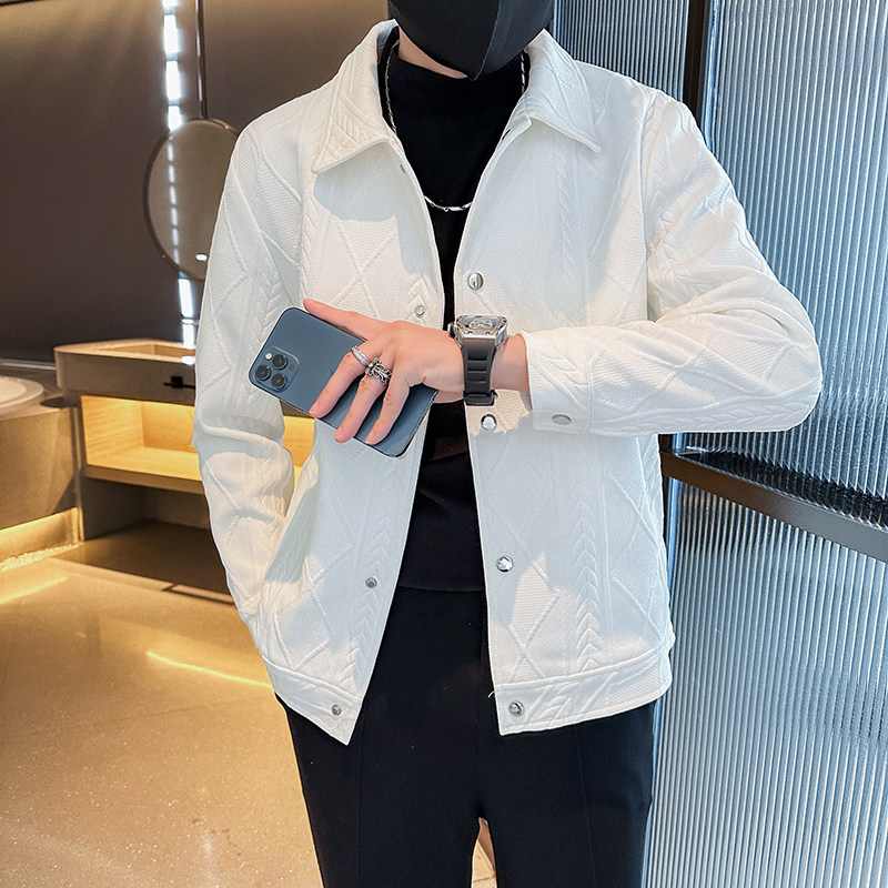 312A-2377-P120控165秋季新款社会小伙夹克外套男潮流韩版上衣B,男装夹克,星座312A