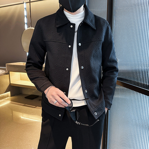 312A-9902-P120控165秋季新款社会小伙夹克外套男潮流韩版上衣C