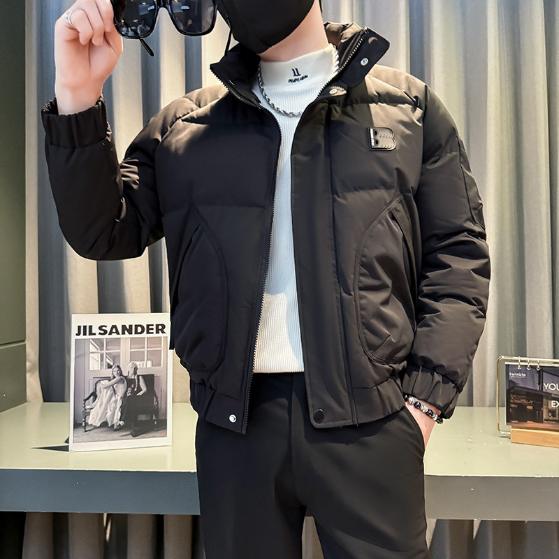 312A-6621-P138控178  冬季男士潮牌棉衣外套韩版潮流夹克棉袄B图片