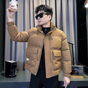 312A-M02-P138控178  冬季男士潮牌棉衣外套韩版潮流夹克棉袄C图片