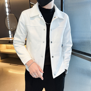 312A-2375-8-P130 控175 秋季新款社会小伙夹克外套男潮流韩版上图片