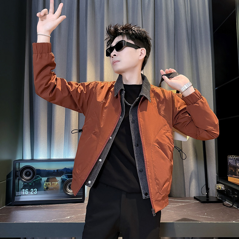 312A-J601-P108 控155 春季新款社会小伙夹克外套男潮流韩版上衣B图片