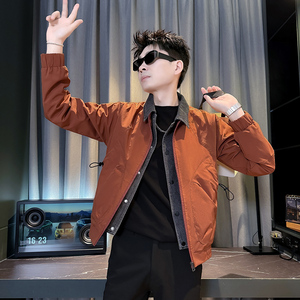312A-J601-P108 控155 春季新款社会小伙夹克外套男潮流韩版上衣B图片