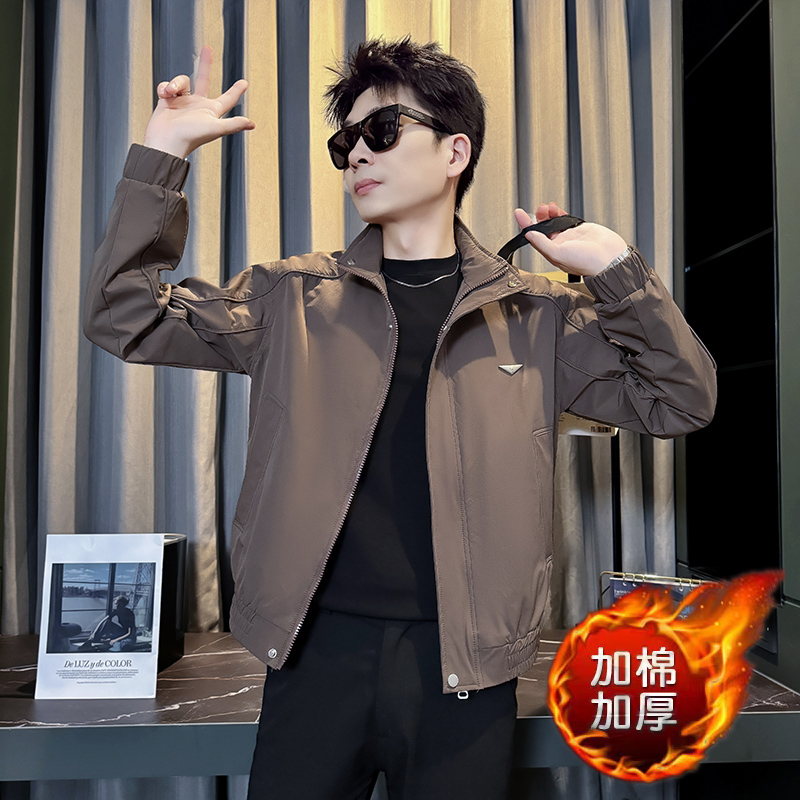 312A-J540-8P108控148秋季新款社会小伙夹克外套男潮流上衣A，男装夹克，星座312A