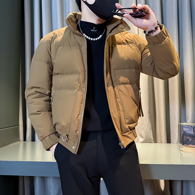 312A-6627-P138控178  冬季男士潮牌棉衣外套韩版潮流夹克棉袄D