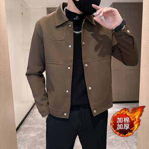 312A-9908-8  P130 控175 秋冬季新款社会小伙夹克外套男潮流上衣图片
