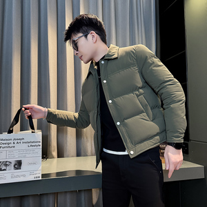 312A-6606-P138控178  冬季男士潮牌棉衣外套韩版潮流夹克棉袄A图片