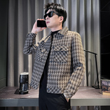 312A-J529-P130控170秋季新款社会小伙夹克外套男潮流韩版上衣B，男装夹克，星座312A