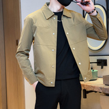 312A-J508-P98控138新款社会小伙夹克外套男潮流韩版上衣W，男装夹克，星座312A