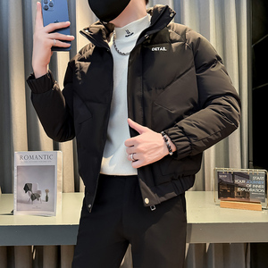 312A-6625-P138控178  冬季男士潮牌棉衣外套韩版潮流夹克棉袄A图片
