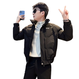 312A-6625-P138控178冬季男士潮牌棉衣外套韩版潮流夹克棉袄C，男装夹克，星座312A