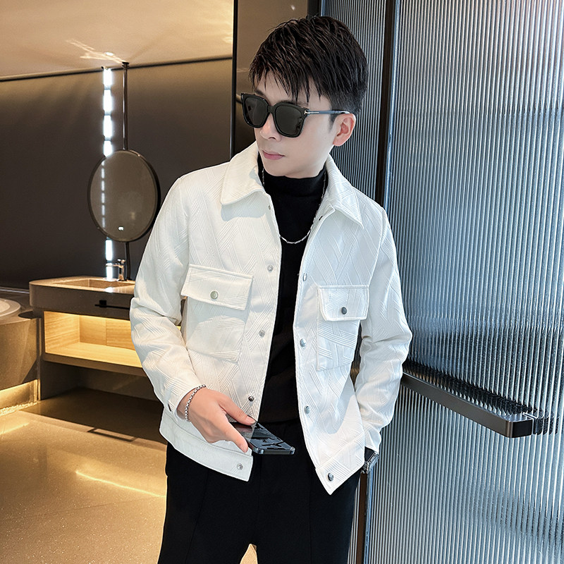 312A-2378-P120控165秋季新款社会小伙夹克外套男潮流韩版上衣A,男装夹克,星座312A
