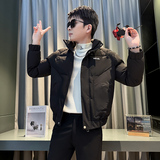 312A-6625-P138控178冬季男士潮牌棉衣外套韩版潮流夹克棉袄A，男装夹克，星座312A