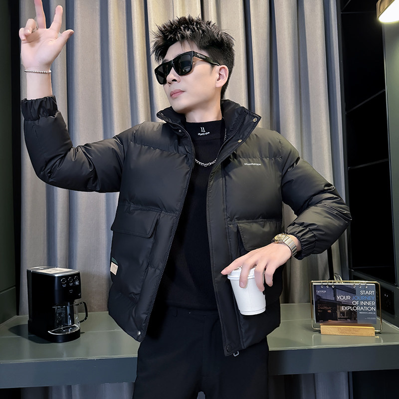 312A-M02-P138控178冬季男士潮牌棉衣外套韩版潮流夹克棉袄A,男装夹克,星座312A