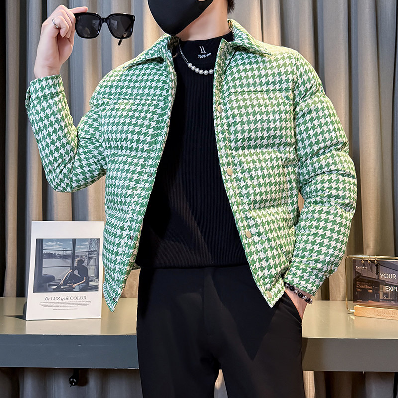 312A-6626-P138控178  冬季男士潮牌棉衣外套韩版潮流夹克棉袄C图片