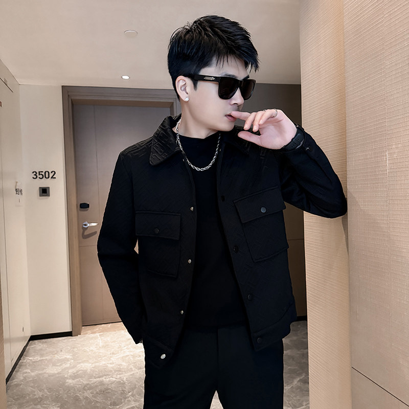312A-2821-P120控165秋季新款社会小伙夹克外套男潮流韩版上衣C,男装夹克,星座312A