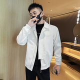 312A-2283-P125控168秋冬社会小伙夹克外套男休闲潮流韩版上衣A，男装夹克，星座312A