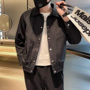 312A-2303-P98 控138 社会小伙夹克外套男潮流韩版上衣K图片
