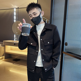 312A-2282-P120控165秋冬社会小伙夹克外套男休闲潮流韩版上衣W，男装夹克，星座312A