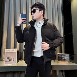 312A-6607-P138控178  冬季男士潮牌棉衣外套韩版潮流夹克棉袄D图片