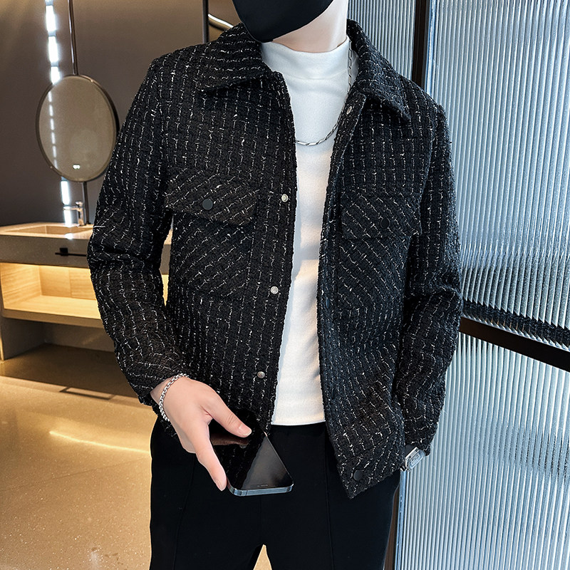 312A-2373-P130控168秋季新款社会小伙夹克外套男潮流韩版上衣D,男装夹克,星座312A